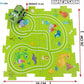 Motor Trolley DIY Puzzle Track Game with Motorized Vehicle