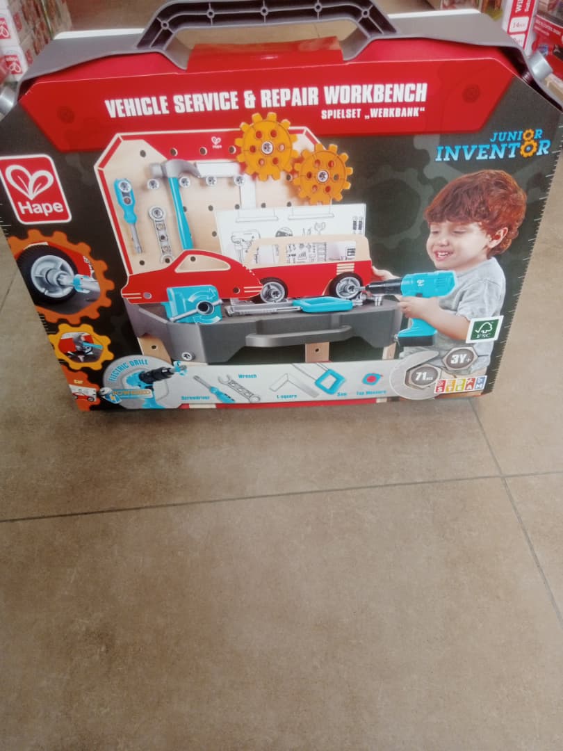 Vehicle Service & Repair Workbench Playset