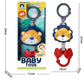 Musical Lion Stroller Toy – Pull-Down Sensory Infant Teether
