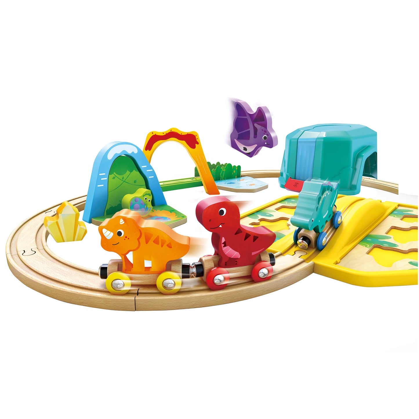 Hape Dinosaur Train Bucket Set – Roar into Railway Adventures!