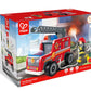 🚒 Hape Fire Rescue Team – Wooden Emergency Playset