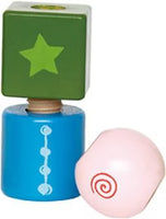 
              🧱 Hape Twist & Turnables Wooden Building Block Learning Set
            