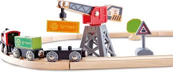 Cargo Delivery Railway Loop - Wooden Train Set