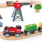 Cargo Delivery Railway Loop - Wooden Train Set