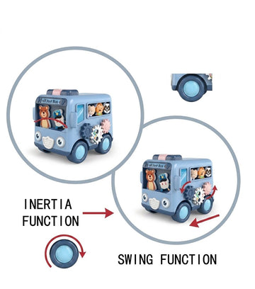 Cartoon Mini Interactive Bus