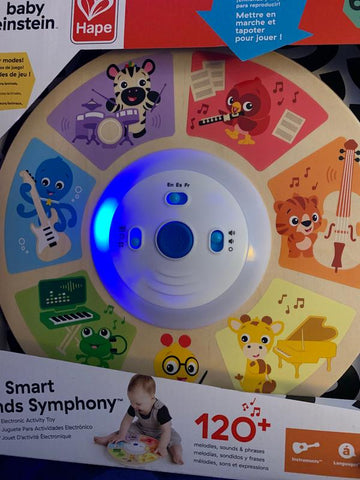 Hape Baby Einstein Cal's Smart Sounds Symphony — Magic Touch Wooden Electronic Activity Toy