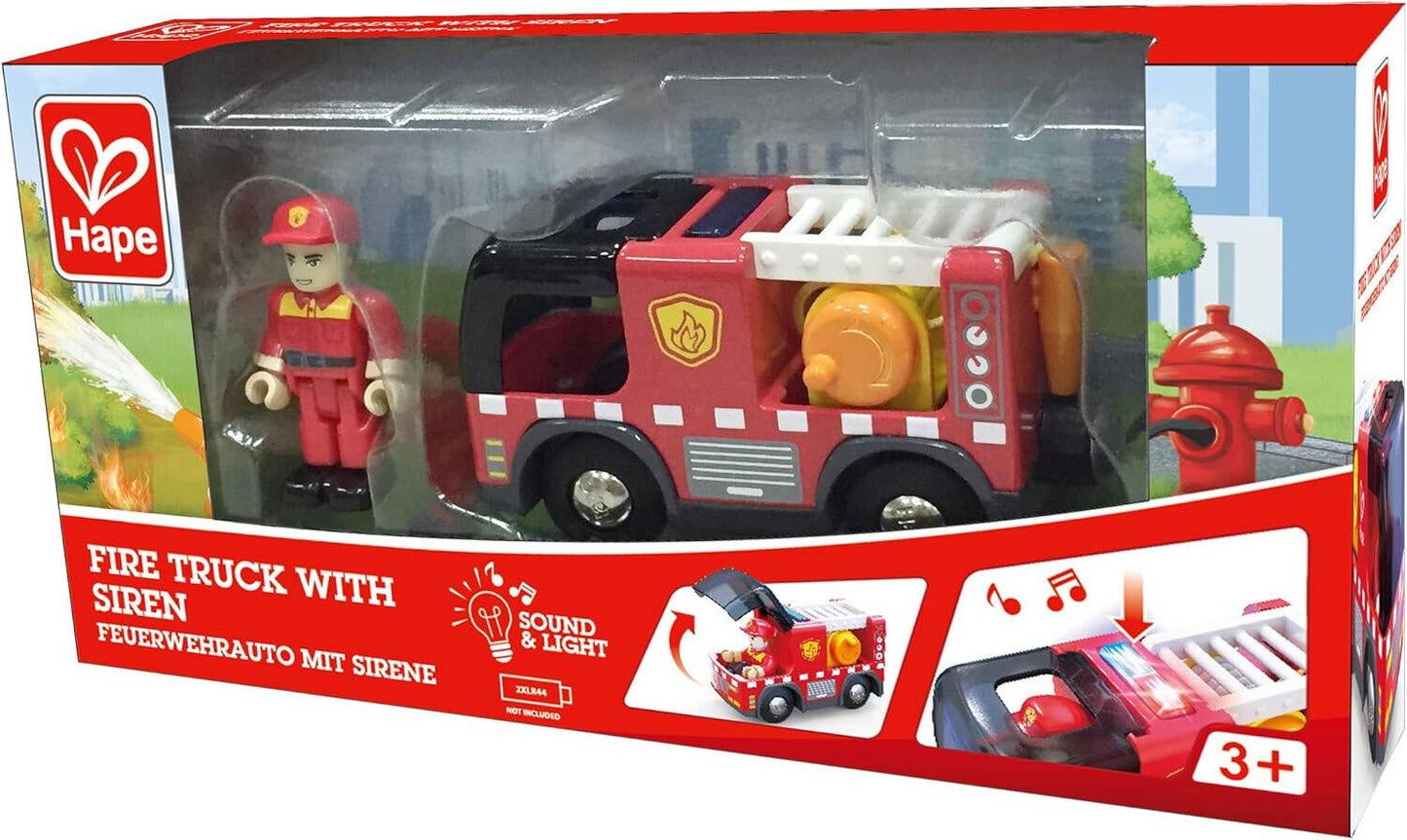 Hape Fire Truck with Siren