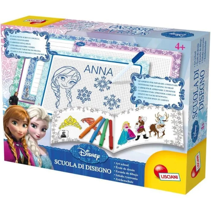 Drawing Kit - LISCIANIGIOCHI - FROZEN - Slates, Erasable Markers