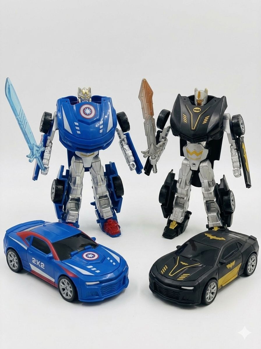 Character Transforming Robot Toy