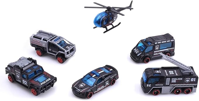Alloy Cars Police Car Suit