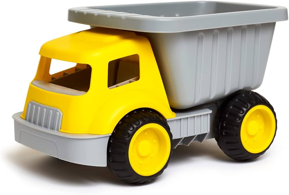 Load & Tote Dump Truck – Durable Wooden Construction Toy