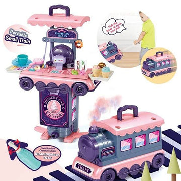 2-in-1 Dessert Train Playset