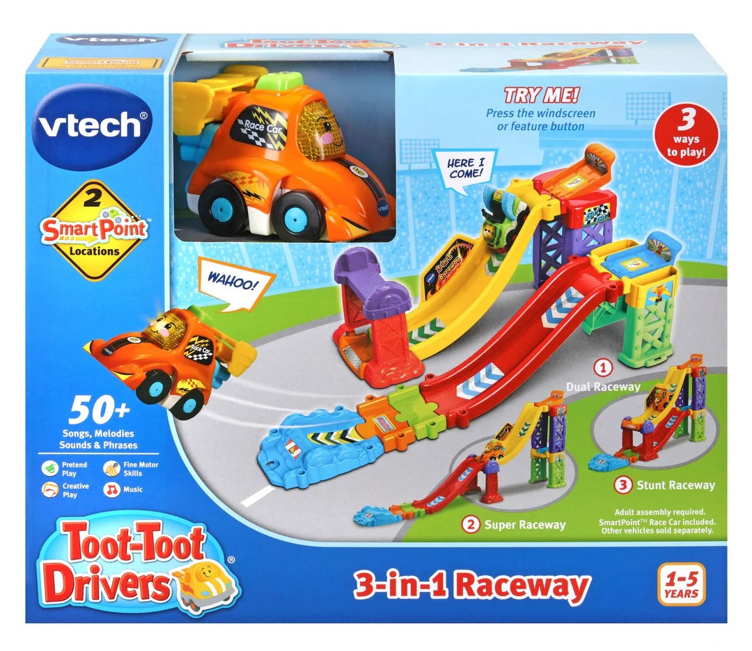Toot-Toot Drivers 3-in-1 Raceway