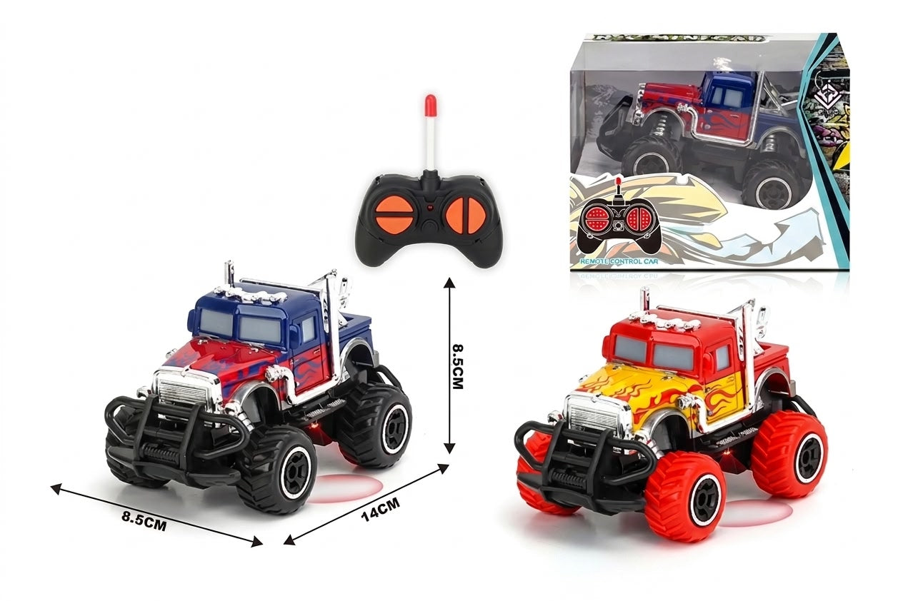 Mini Monster Truck-Style Remote Control Car