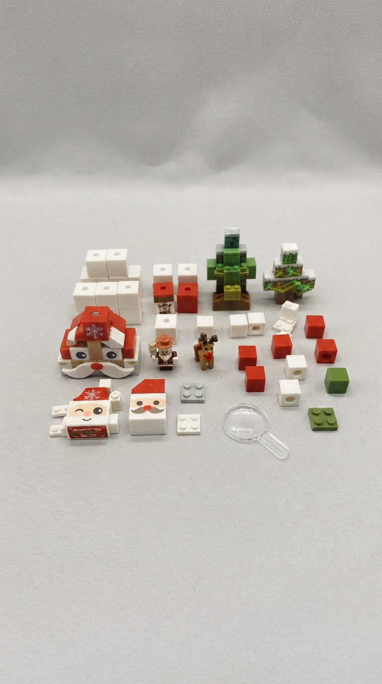 Magnet World Santa's House Building Set