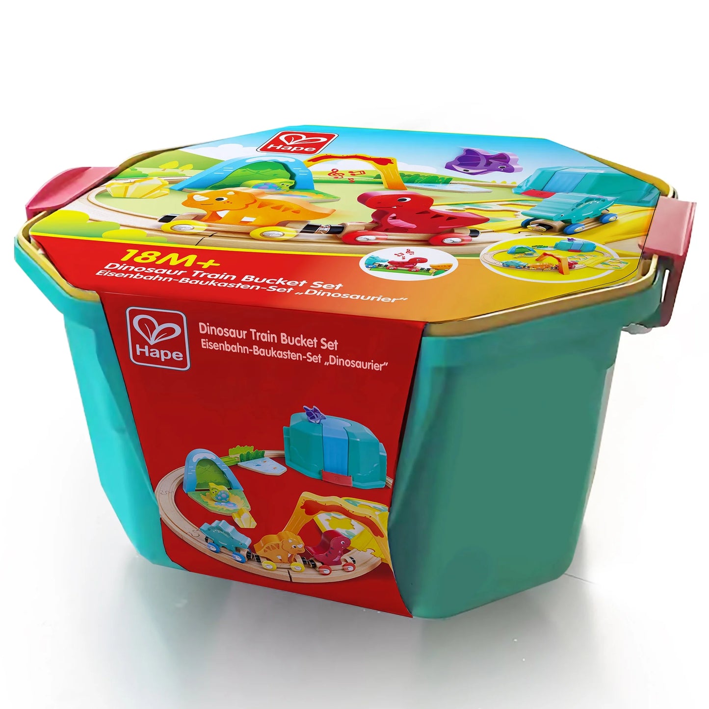 Hape Dinosaur Train Bucket Set – Roar into Railway Adventures!