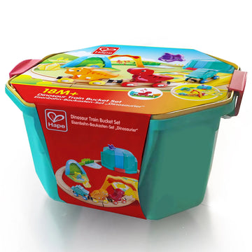 Hape Dinosaur Train Bucket Set – Roar into Railway Adventures!