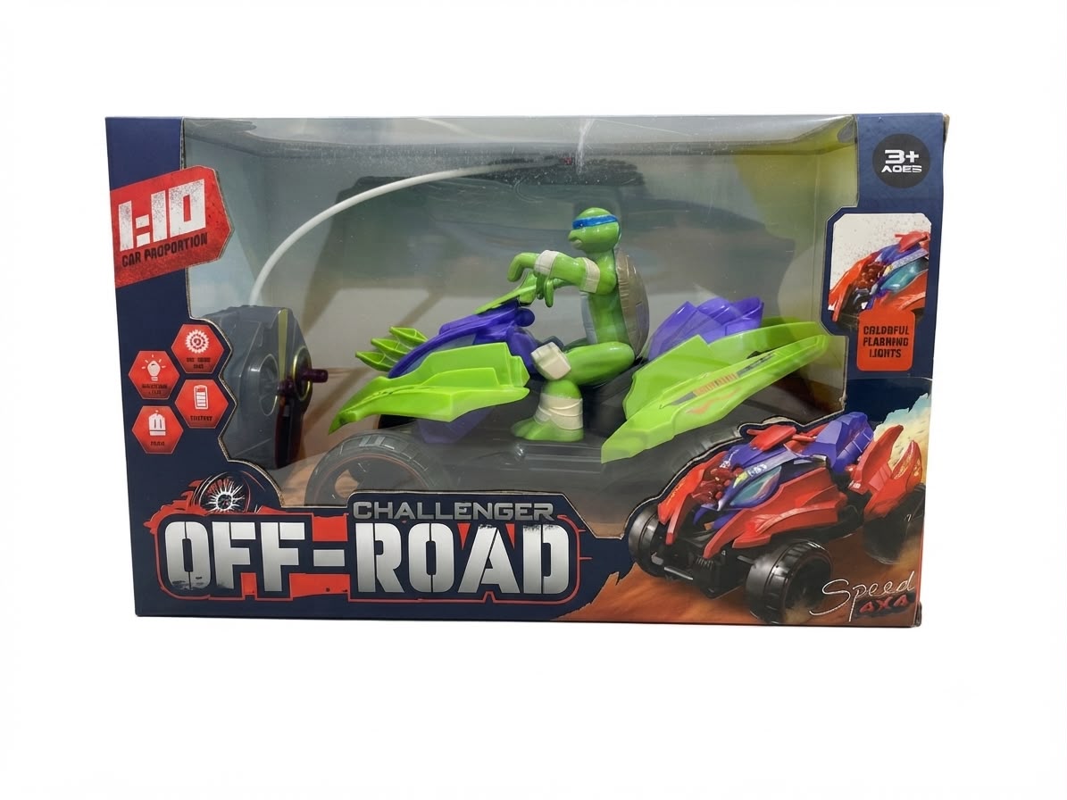 Turtles Challenger Off-Road RC Adventure Vehicle