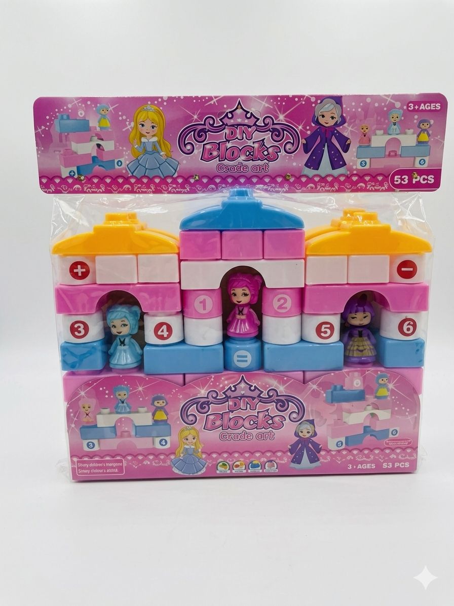 DIY Block Castle Set