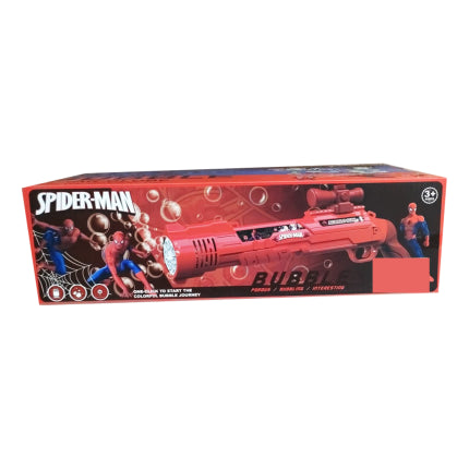 Spider-Man-Themed Bubble Gun Toy
