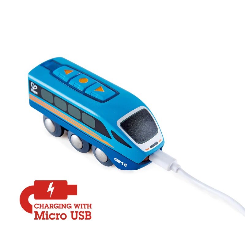 Hape Remote Control Engine – Interactive Wooden Toy Train