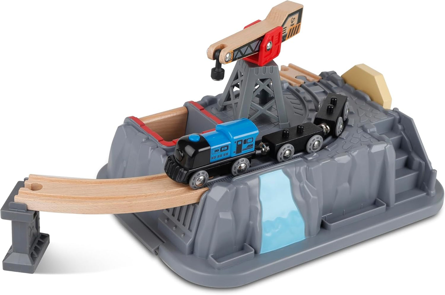 Hape Railway Bucket Builder Set – Wooden Train & Construction Playset