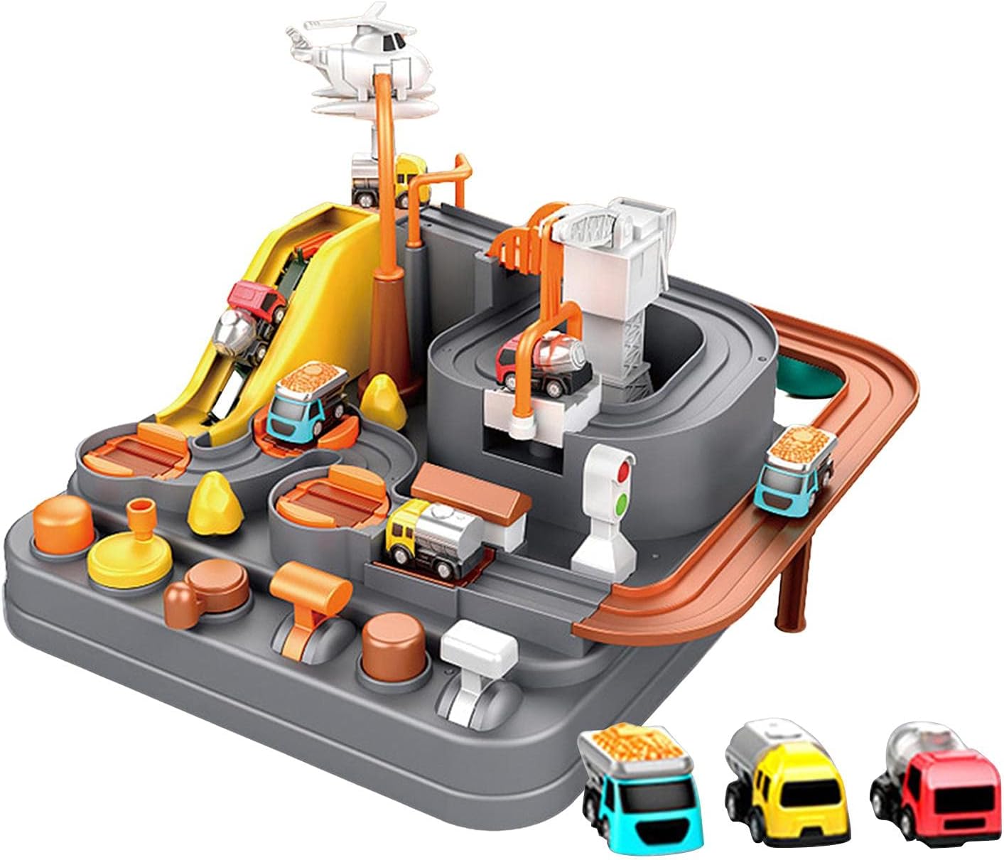 Engineering Adventure Car Race Track Playset