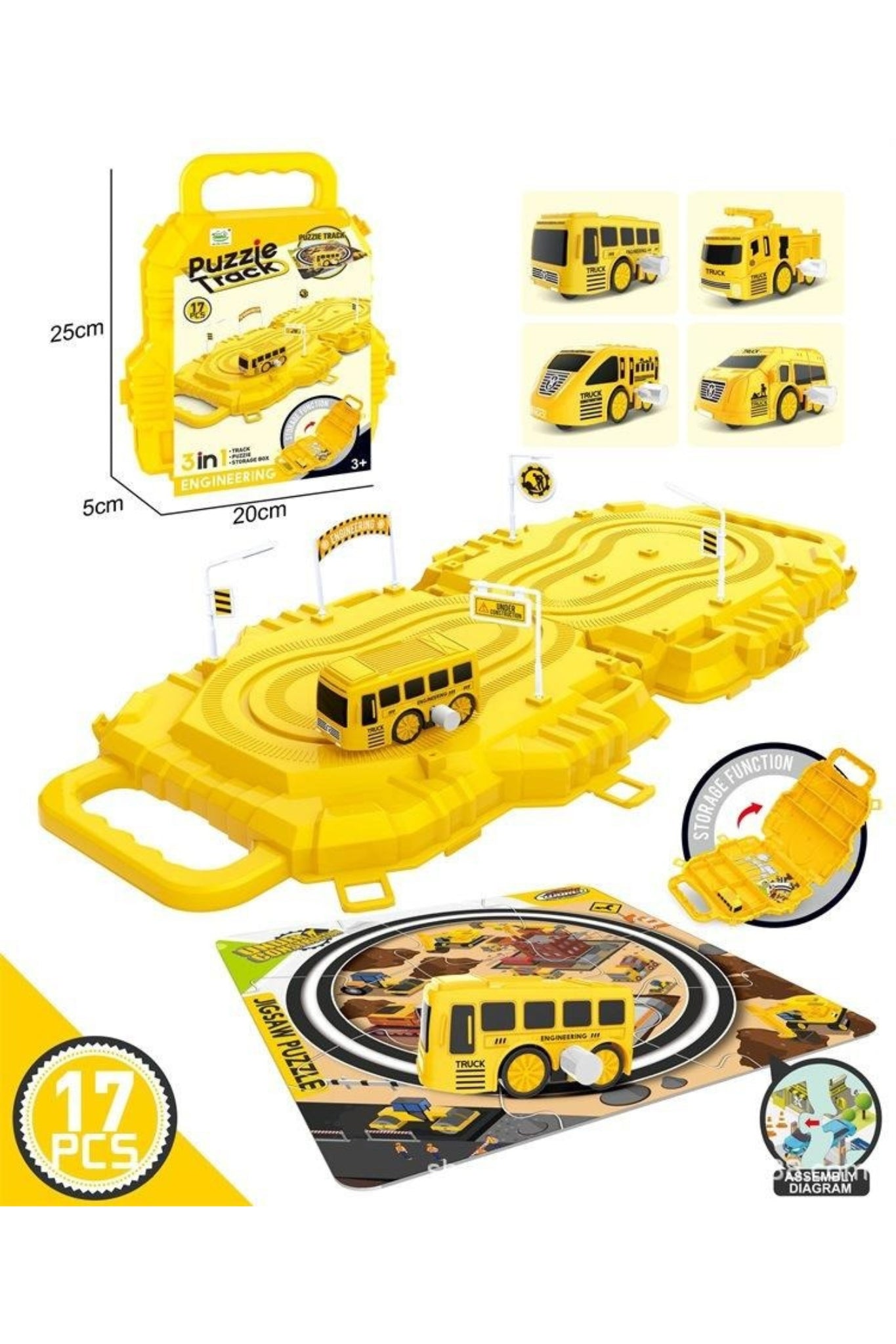 Puzzie Track 3-in-1 Collections