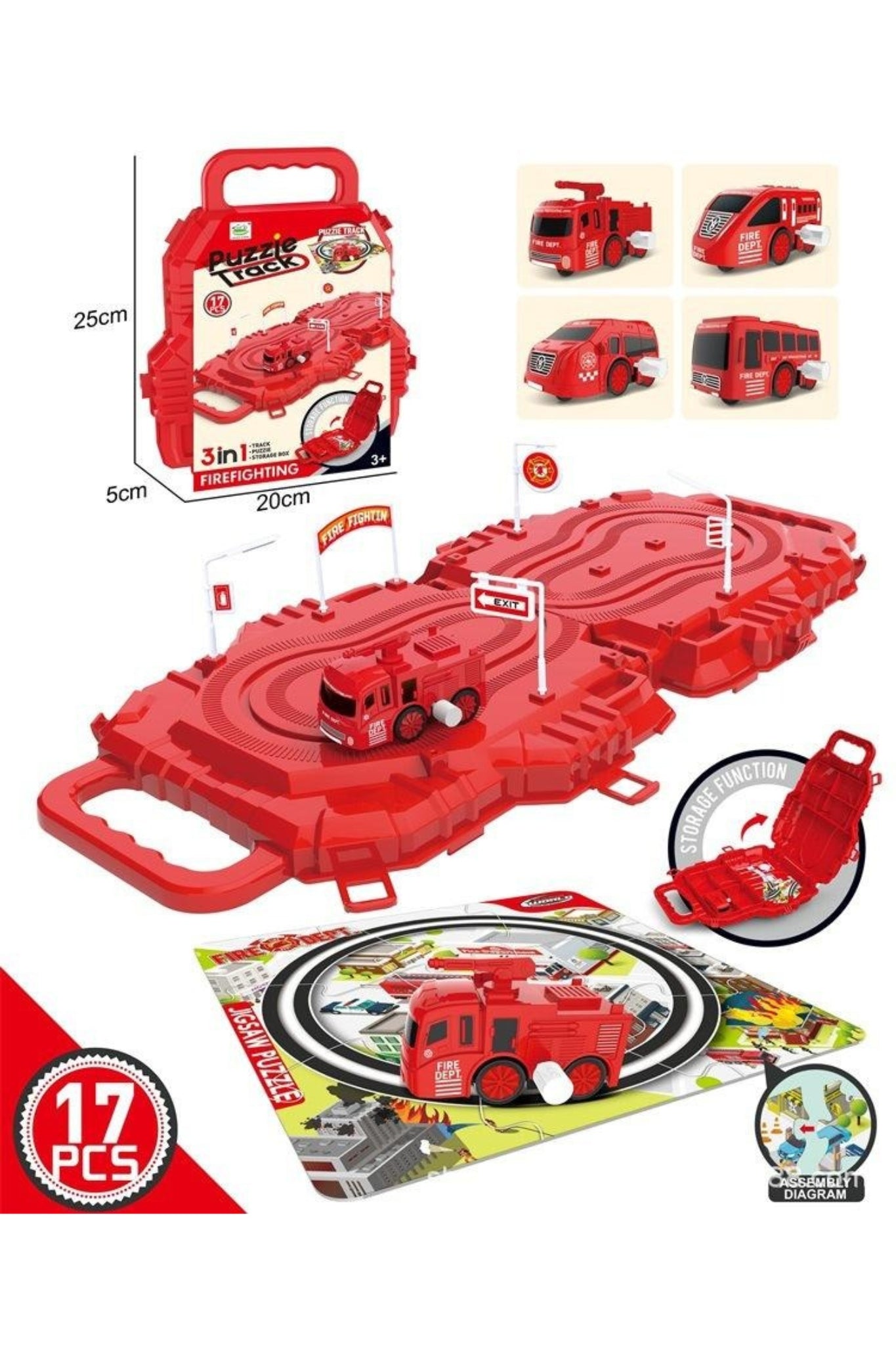 Puzzie Track 3-in-1 Collections