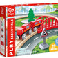Hape Classic Figure 8 Set, a 19-piece wooden train and railway playset.