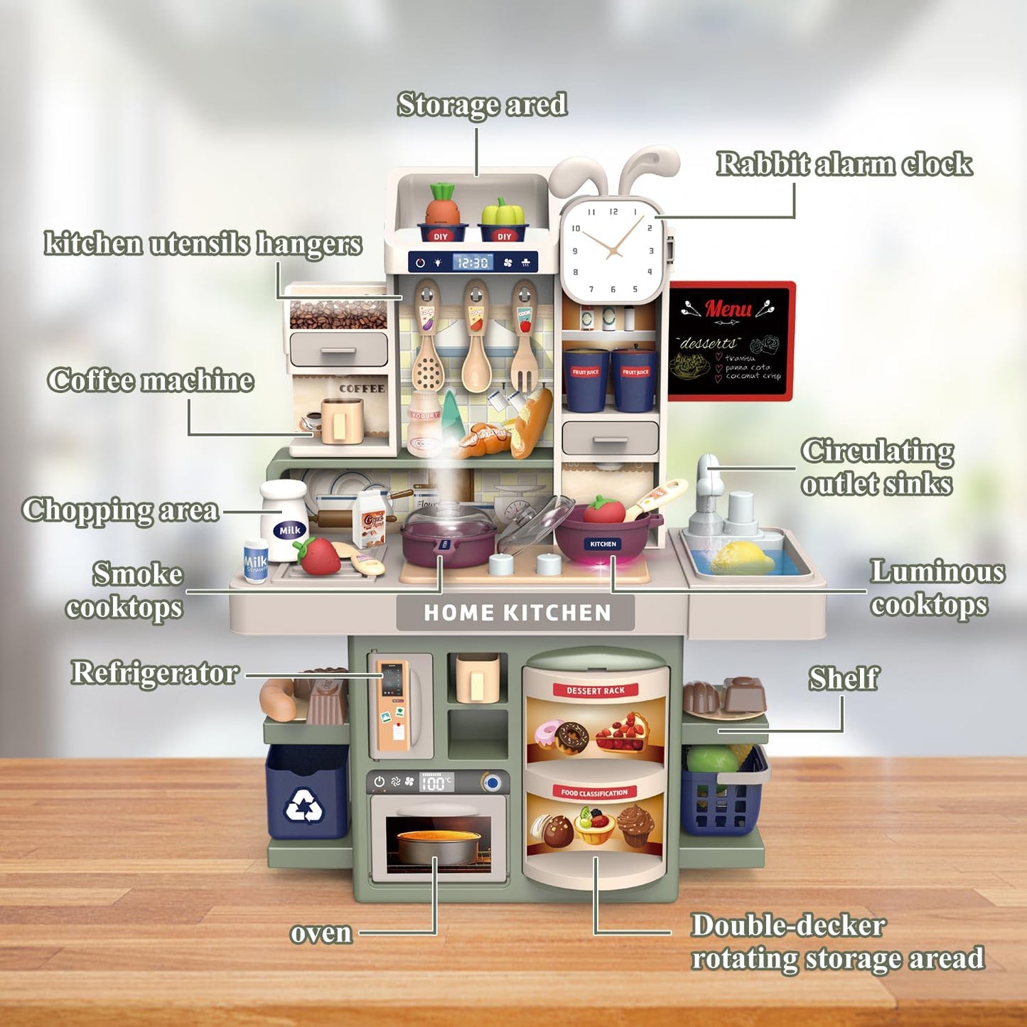 🍳 Dream Kitchen – The Ultimate Pretend Play Set for Little Chefs