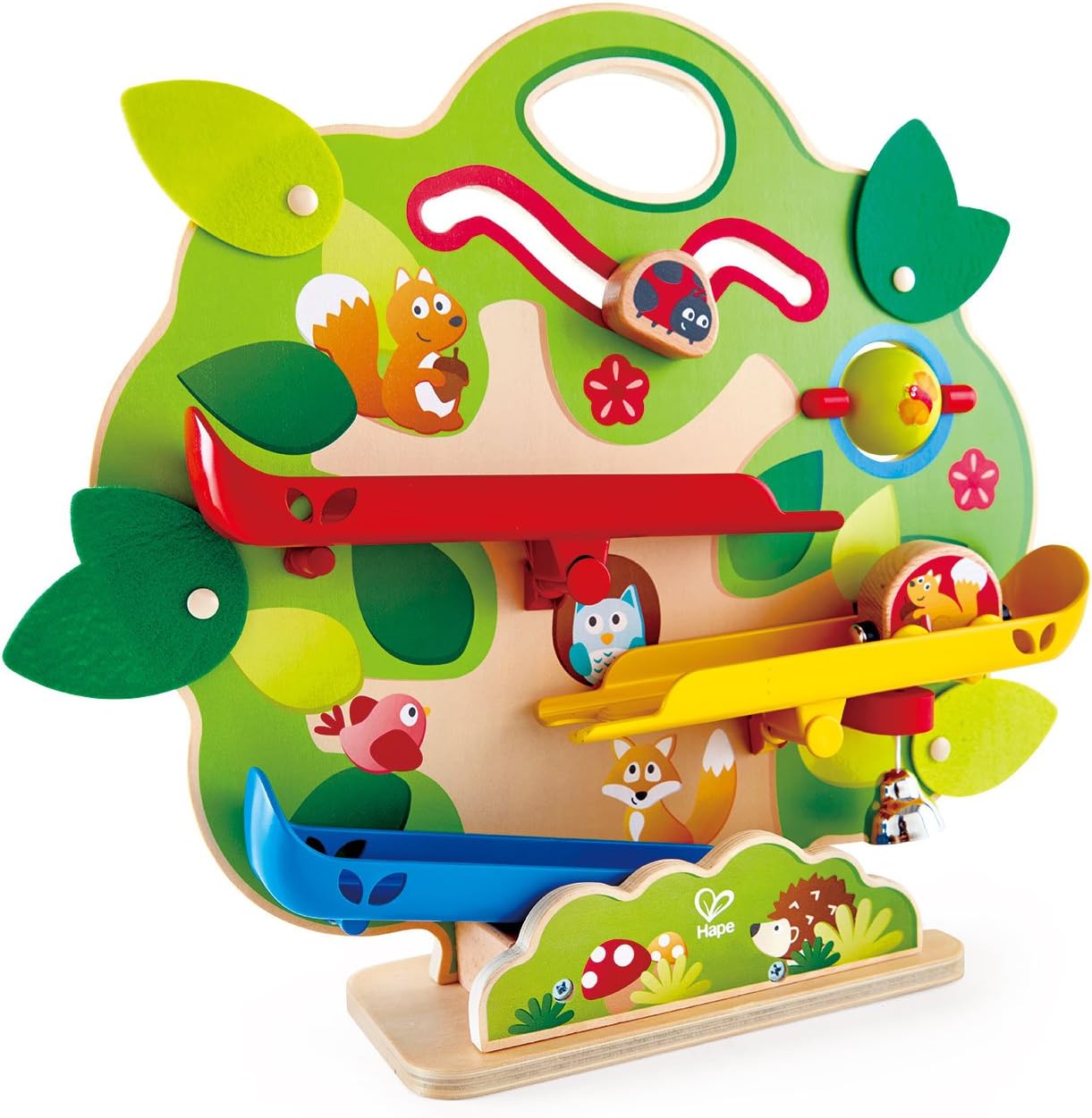 Nutty Squirrel Railway Toy – Interactive Wooden Train Set