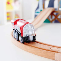 
              Hape Propeller Engine – Wooden Toy Train with Spinning Action
            