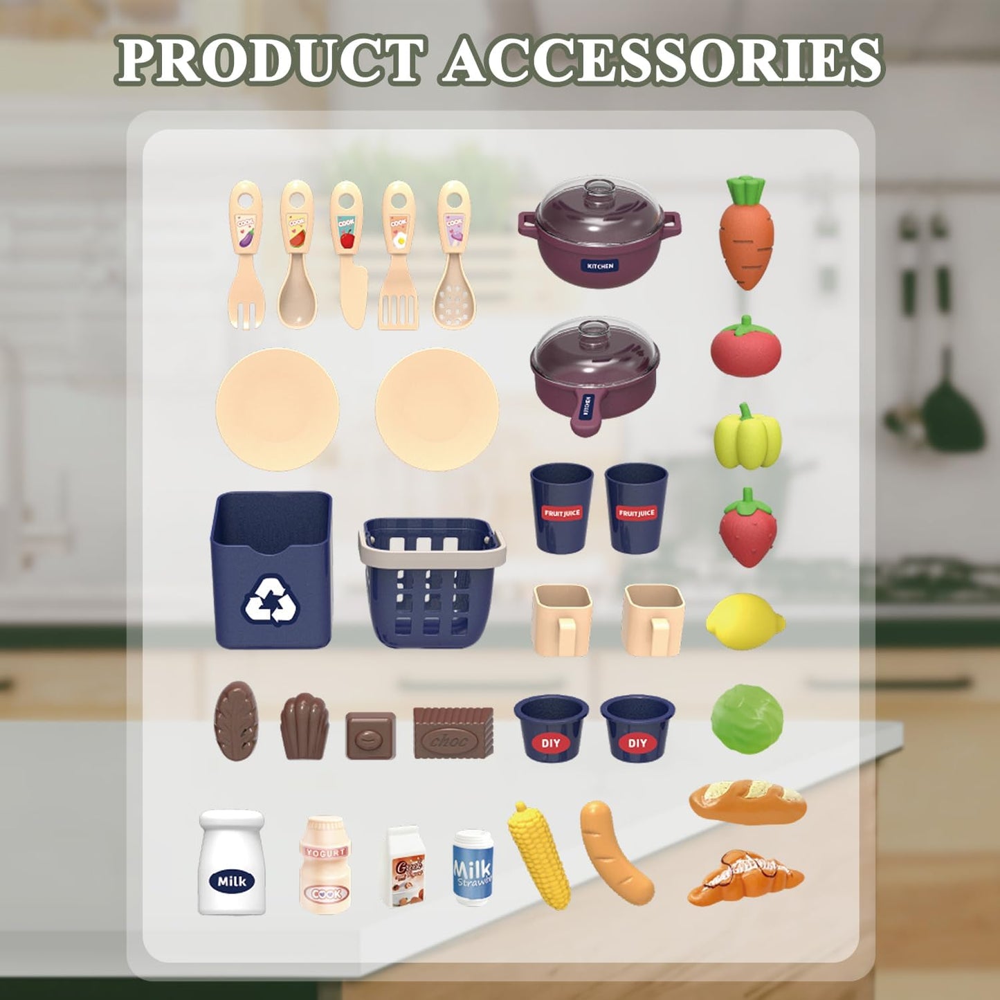 🍳 Dream Kitchen – The Ultimate Pretend Play Set for Little Chefs