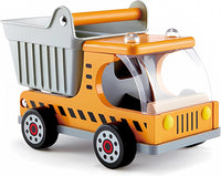 
              Hape Dumper Truck – Wooden Construction Toy Vehicle
            