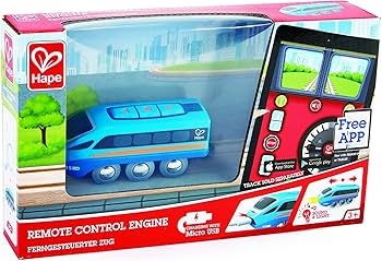Hape Remote Control Engine – Interactive Wooden Toy Train