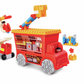Fire Rescue Truck Building Block Set