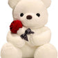 30CM White Plush Mini Teady Bear