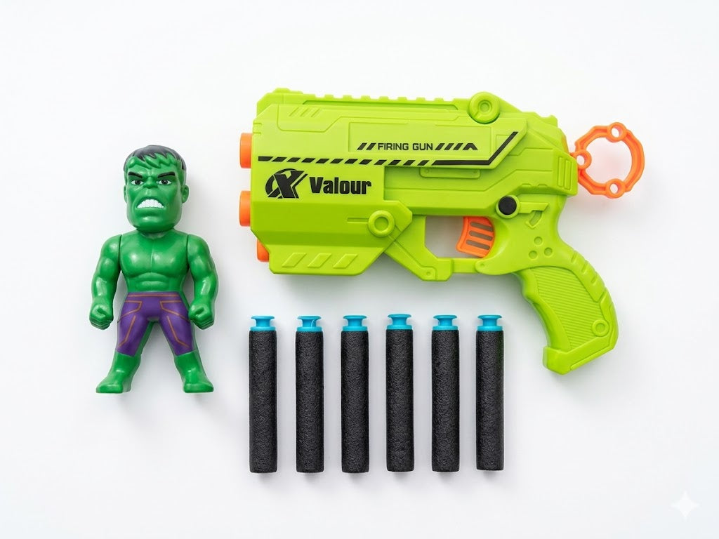 Incredible Hulk Soft Bullet Blaster gun