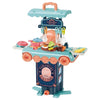 2-in-1 Train Kitchen Playset