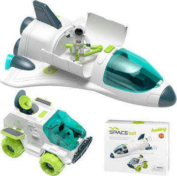 Space shuttle and rover set