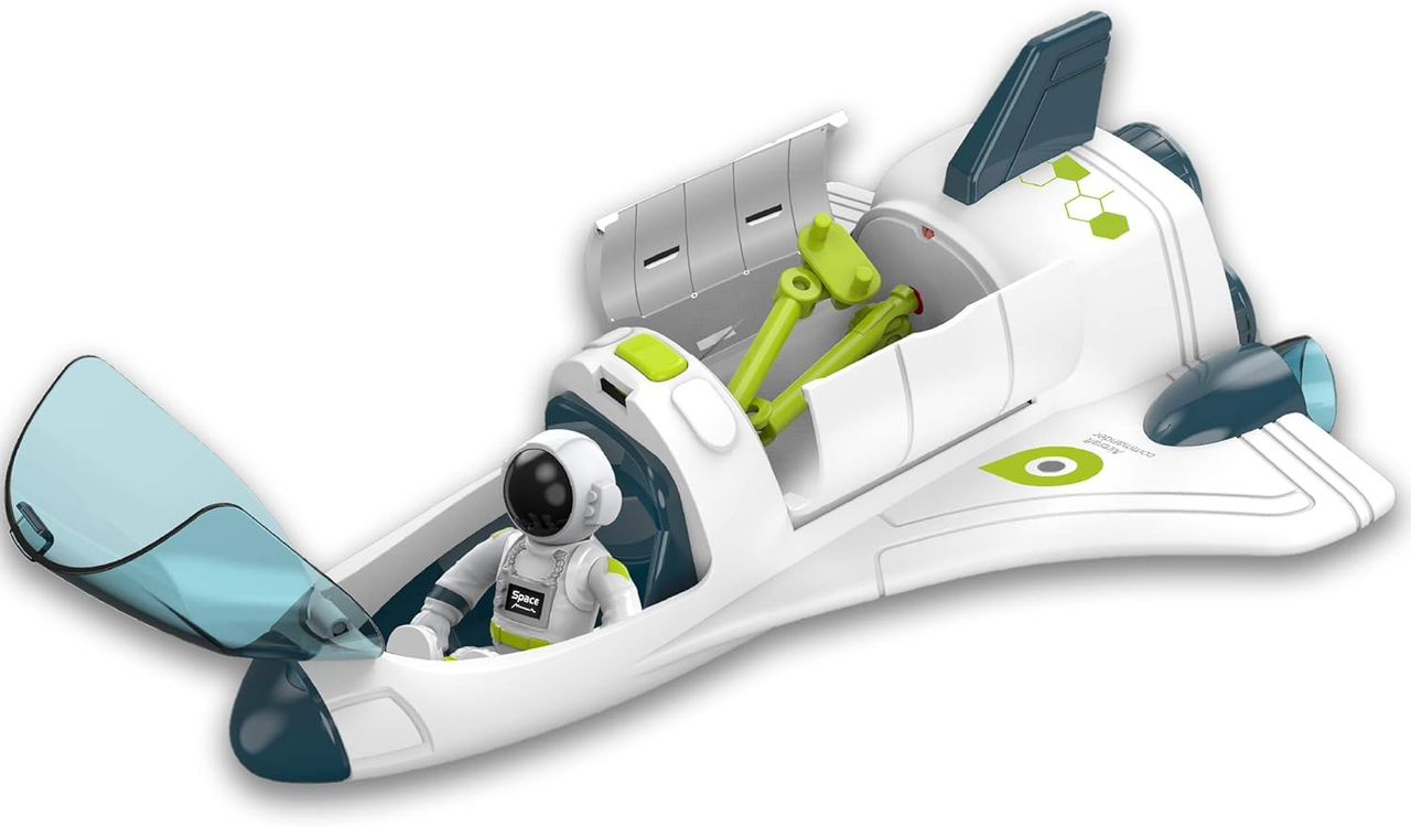 Space shuttle and rover set