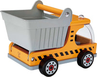 
              Hape Dumper Truck – Wooden Construction Toy Vehicle
            