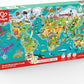 Hape 2-in-1 World Tour Puzzle & Game