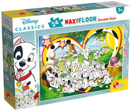 101 Dalmatians Double-Faced Maxi Puzzle