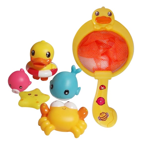 B.Duck Bath Toy Set
