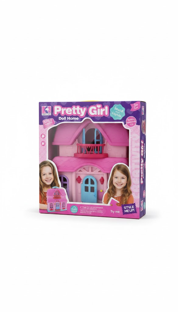 Pretty Girl Doll Home