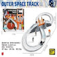 Space Track with a Car and a Bridge