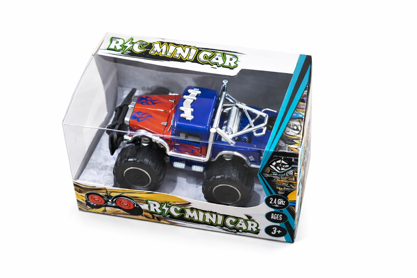 Mini Monster Truck-Style Remote Control Car