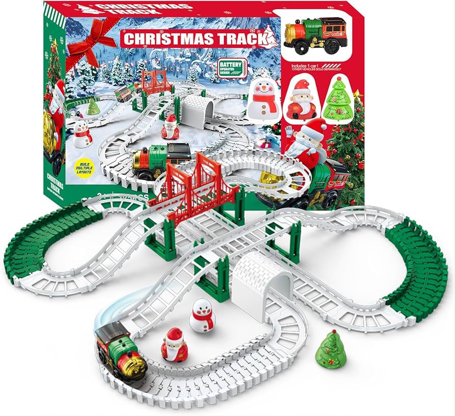 Christmas electric track,Window box